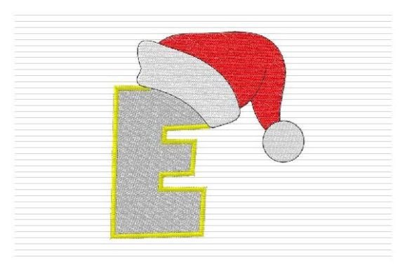 E Letter Christmas Alphabet Santa Hat Review