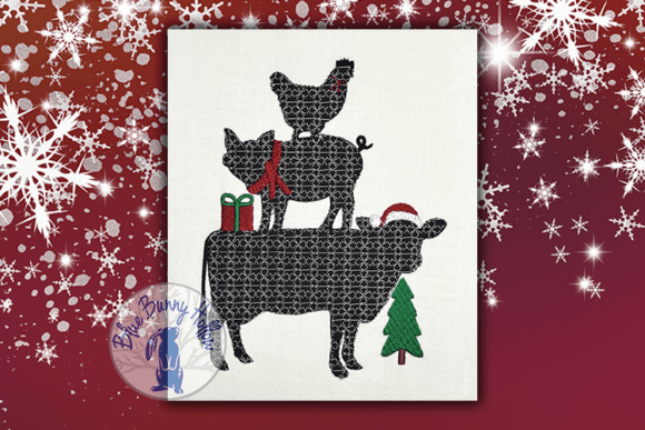 Farm Animal Stack Embroidery Design Review