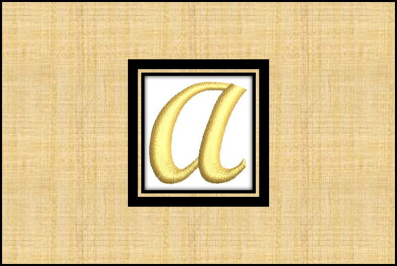 Gold Font-a Embroidery Design Review for Handmade Gifts