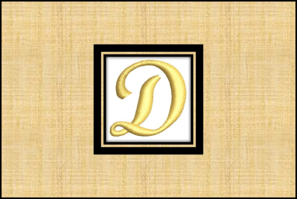Gold Font-D Review: A Luxurious Embroidery Design for Handmade and Commercial Projects