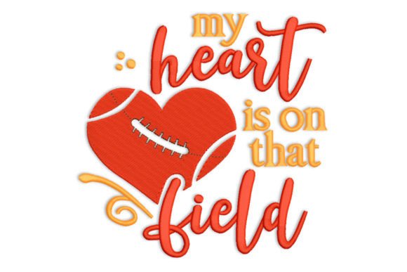 My Heart is on That Field Embroidery Design Review