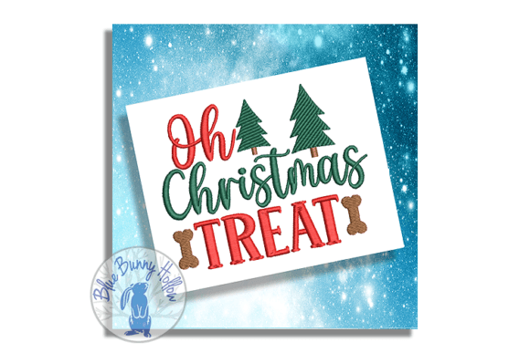 Oh Christmas Treat Embroidery Design Review for Small Business Merch