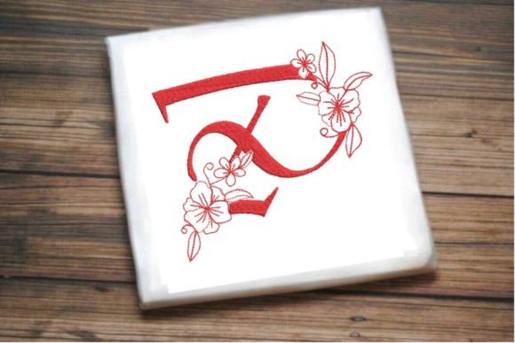 P Floral Monogram Letter: A Designer's Perspective