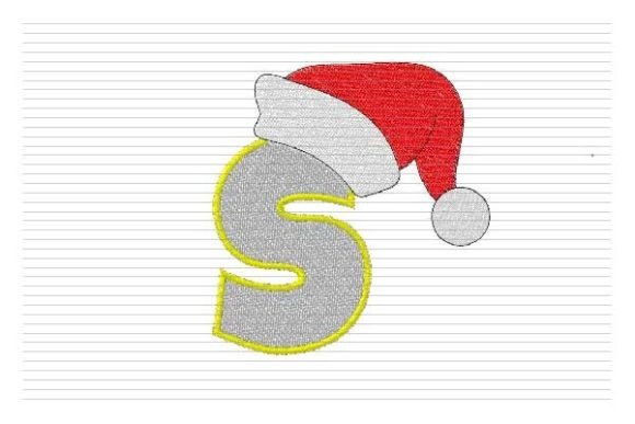 S Letter Christmas Alphabet Santa Hat Review